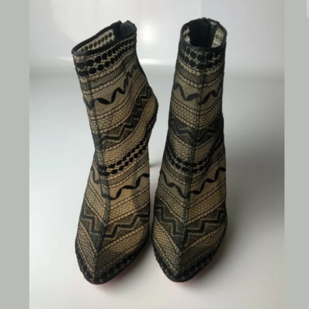 Christian Louboutin Paola 100 Ankle Boots, size 40
